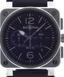 Bell & Ross BR 03 BR0394-BL-SI/SCA
