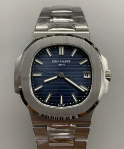 Patek 5811 Nautilus Replica 40mm Blue Dial Dandong 330 Heavy 144g Best Version