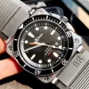 Bell & Ross BR V2-92 Diver 42mm Automatic Men's Watch 300M Waterproof Rubber Strap Black Dial