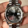 VS V2 Rolex Datejust 41 126334 Grey Diamond Dial Jubilee Dandong 3235 Clone Watch
