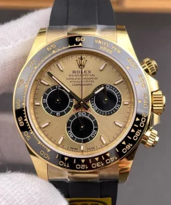 RGF Rolex Daytona 126518LN Yu Wenle 40mm Yellow Gold Oysterflex Perfect Clone 4131 Weighted 162G