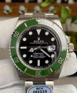 Rich Rolex Submariner Date 126610LV Starbucks Green Ceramic Bezel 41mm 904L Steel 3235 Perfect Replica